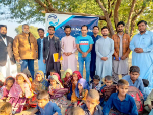 Eshaat staff are satisfied after a visit to Wardah Noor School for an audit.