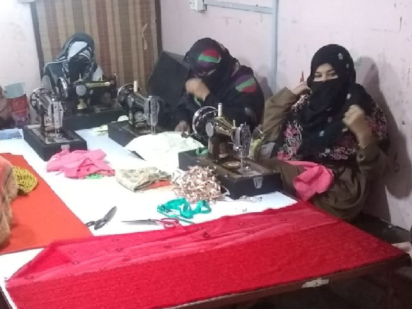 Women Empowerment Program in Eshaat Skill Center.