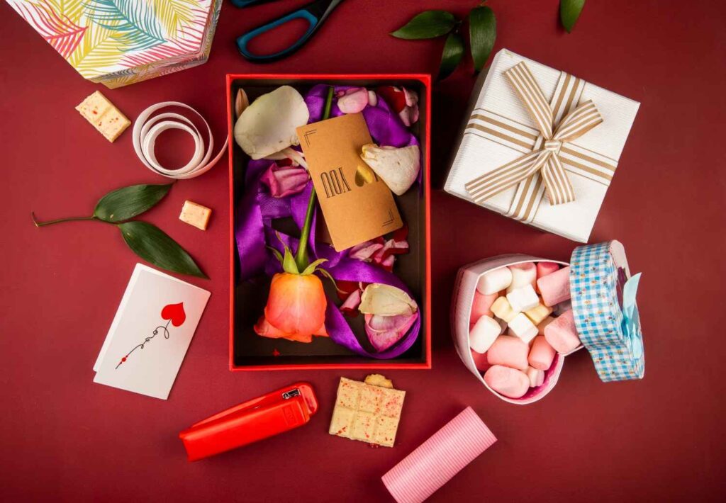 Skin care box for Eid gift to an adult.