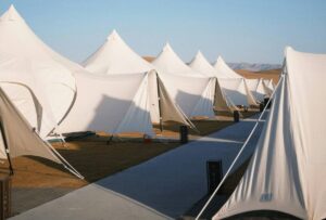 Camps shown during the three days of tashreeq
